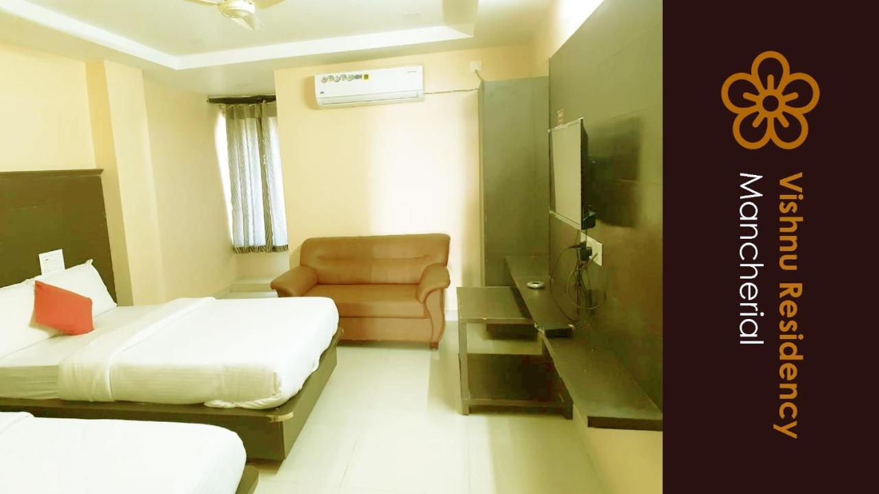 Vishnu Residency Mancherial Mancherāl Exteriör bild