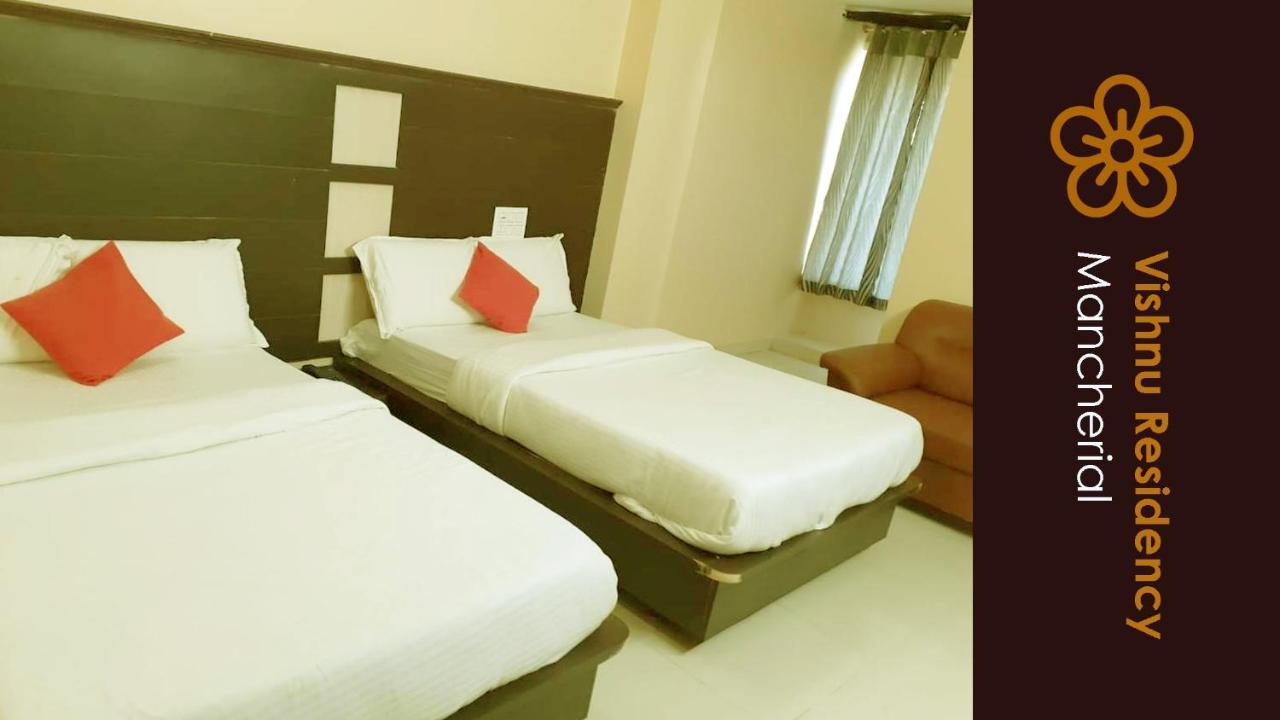 Vishnu Residency Mancherial Mancherāl Exteriör bild