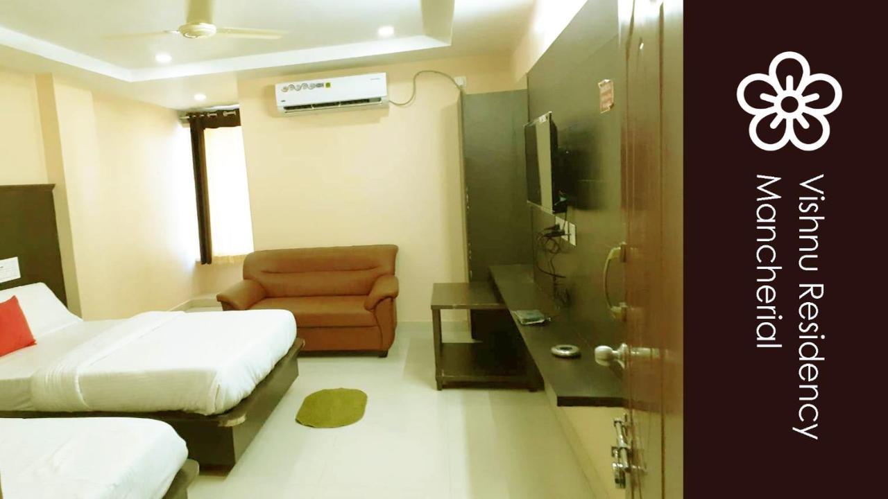 Vishnu Residency Mancherial Mancherāl Exteriör bild